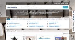 Desktop Screenshot of firmyvziline.sk